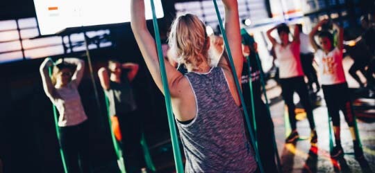 2）1時間のグループクラス（イメージ画像）